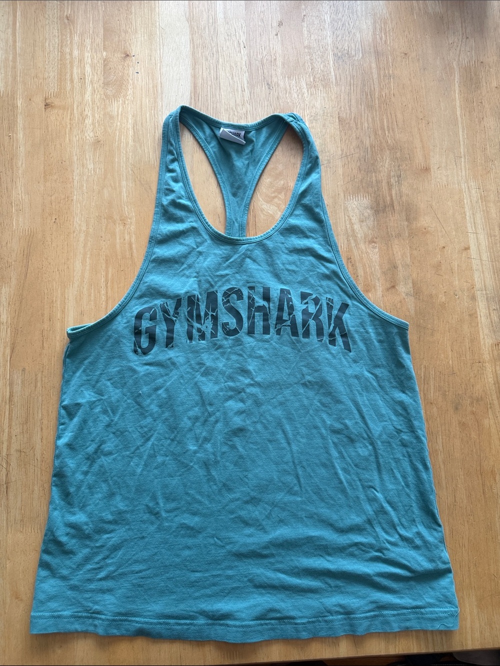 Gymshark Men’s Teal Power Stringer